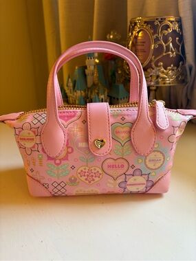 Stoney clover it’s a small world Print Top-Handle Women's Bag Disneyland
